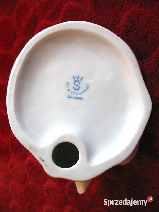 Kot leżący porcelana 75 x 12 x 95 Grfenthal mazowieckie Siedlce