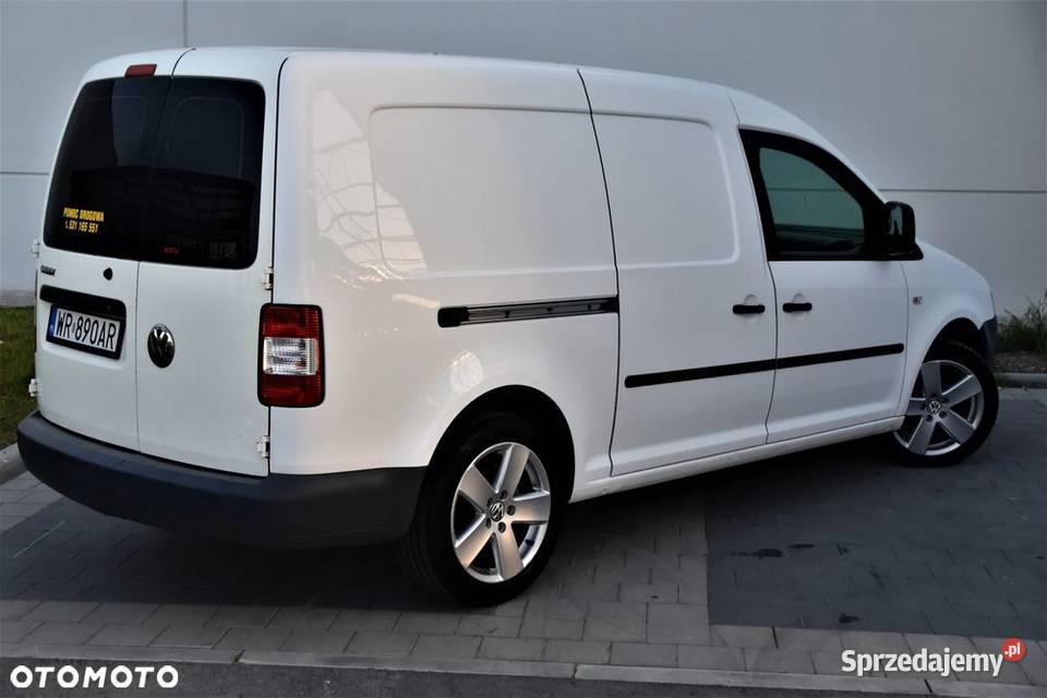 Volkswagen Caddy Maxi 20 Tdi 2008r Klima aluminiowe felgi Radom