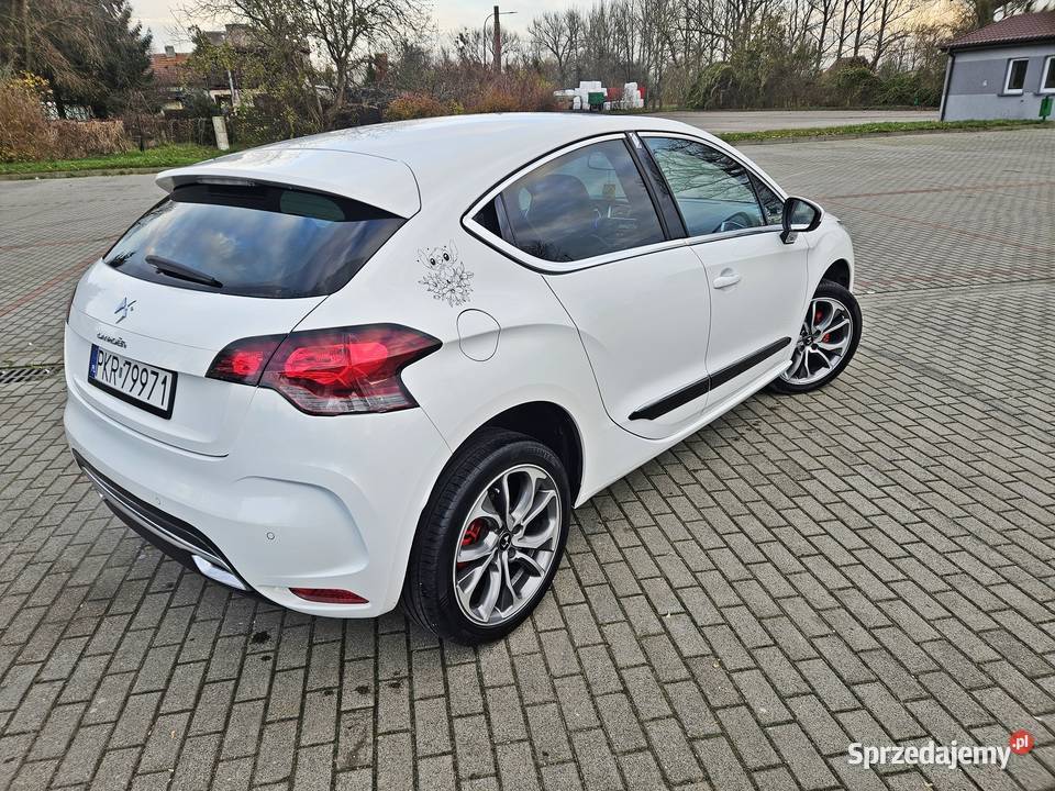 Citroen Ds4 c4 skóry masaże klimatronic zadbany Hatchback DS4 wielkopolskie Koźmin Wielkopolski