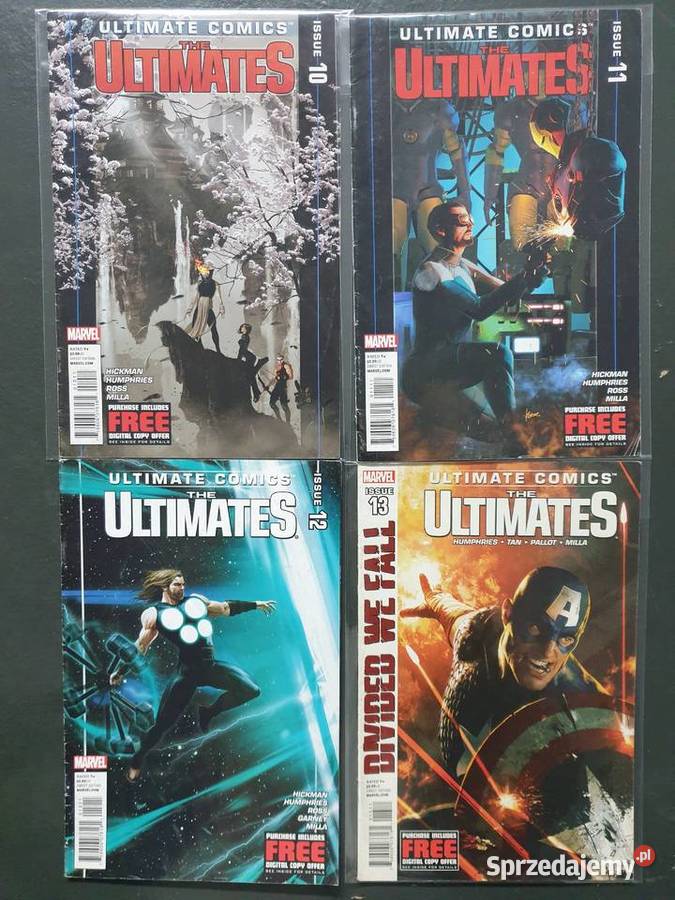 The Ultimates kolekcja 23 komiksów Marvel USA Gdynia