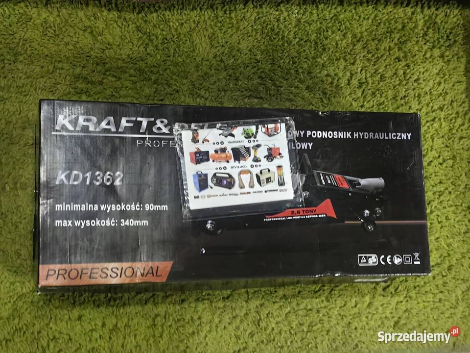 Podnośnik niskoprofilowy profesjonalny KraftDele łódzkie Inczew