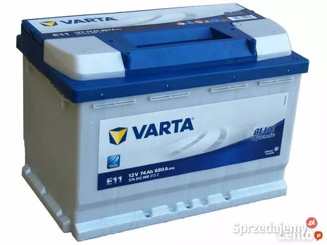 Akumulator 74Ah680A VARTA BLUE E11 DARMOWY DOWÓZ śląskie Tychy