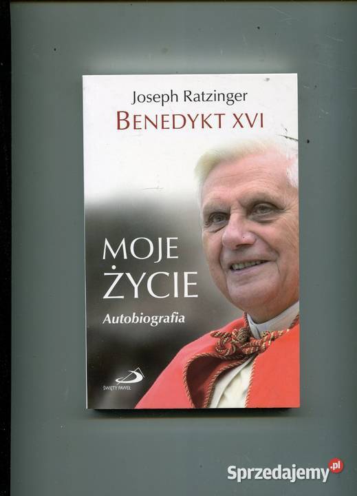 Moje życie Autobiografia Ratzinger Benedykt XVI zachodniopomorskie Szczecin sprzedam