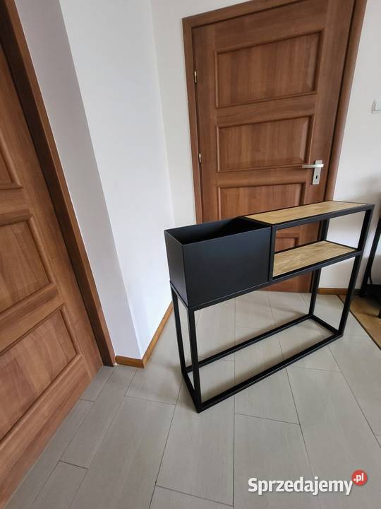 Półka loft konsola z DONICĄ regał loftowy Rumia sprzedam