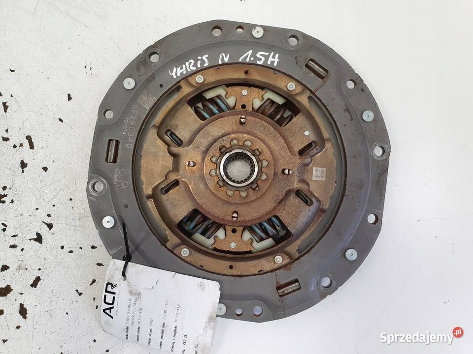 Toyota Yaris IV 15 H SPRZĘGŁO KOŁO TARCZA osobowe Sprzęgła i elementy Chełm