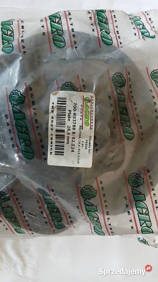 Talerz Aparatu Prasy Holland łódzkie Radomsko