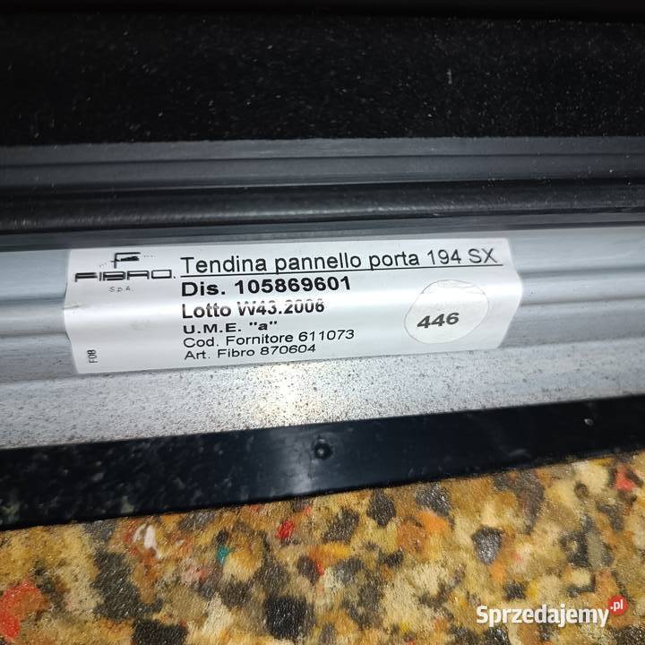 OKAZYJNIE FIAT CROMA tapicerka boczki kpl Łagów