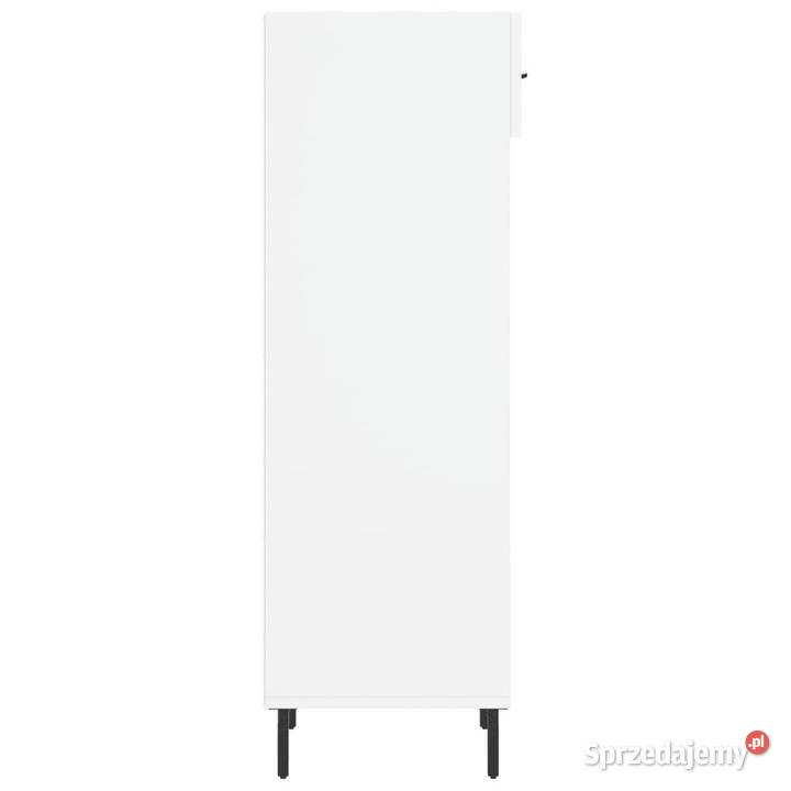 Szafka na buty wysoki połysk biała 30x35x105