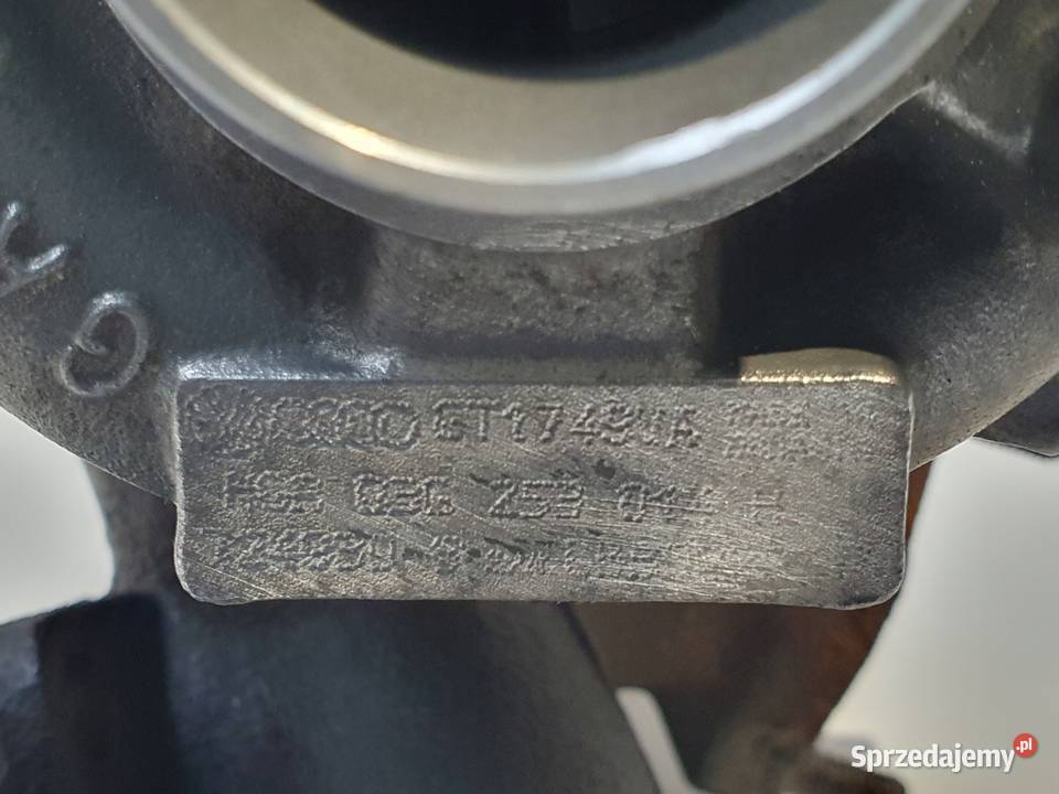 TURBOSPRĘŻARKA VW Golf V 20 TDI turbo 03G253014H Chełm