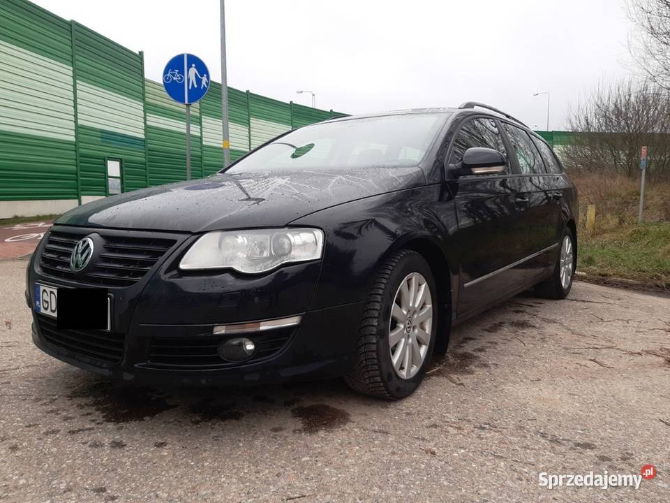 Passat b6 20 tdi 170 skórzana tapicerka Gdańsk sprzedam