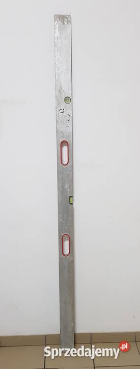 Poziomica Łata murarska 2m 2 libelki Pabianice