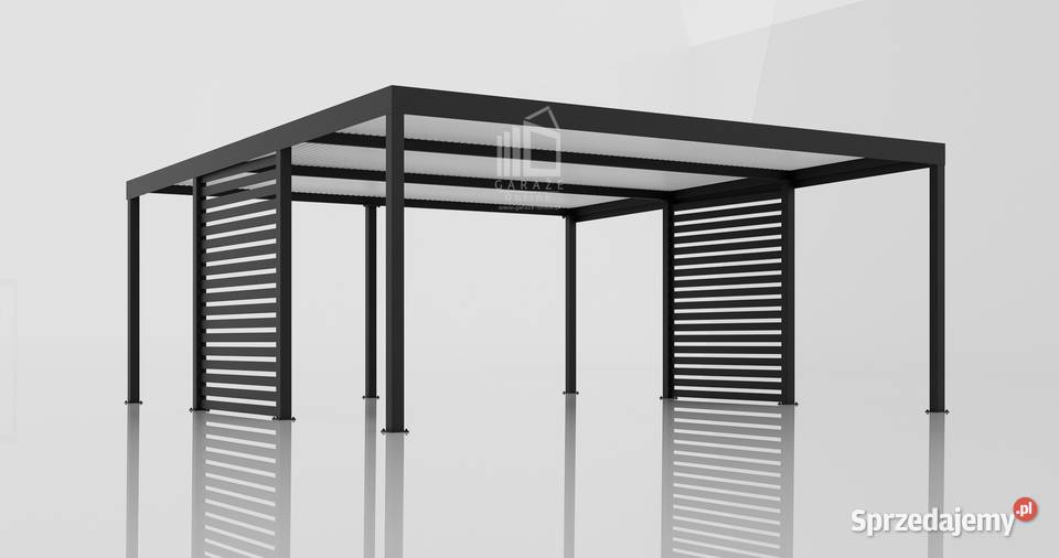 CarPort PREMIUM Wiata samochodowa 6x5 Antracyt blacha wielkopolskie sprzedam