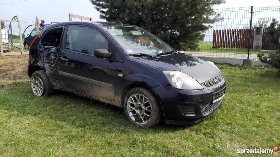 Ford Fiesta mk6 LPG uszkodzony zarejestrowany możliwa zamiana Proszowice