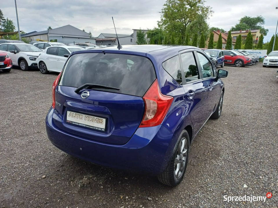 Nissan Note NAVI Kamera CLIMATRONIC Bezwypadkowy wielofunkcyjna kierownica Chrzanów sprzedam