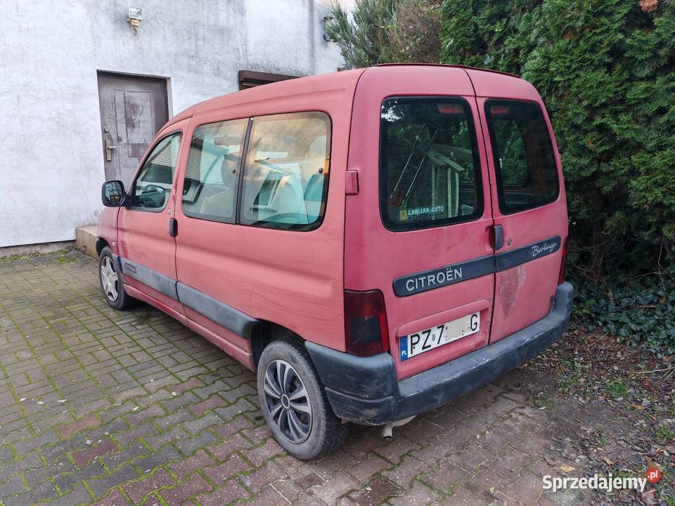 Citroen Berlingo 19D wielkopolskie Poznań