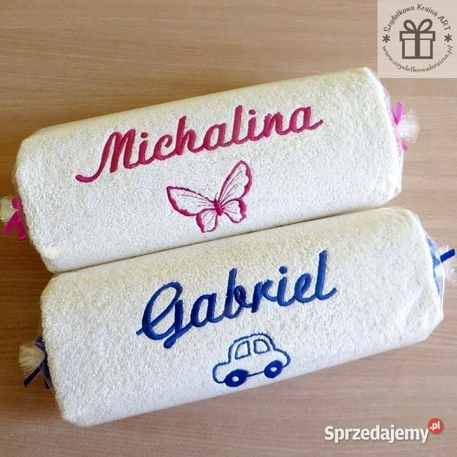 Prezent WNUCZKI WNUKA urodziny święta RĘCZNIK z Toruń