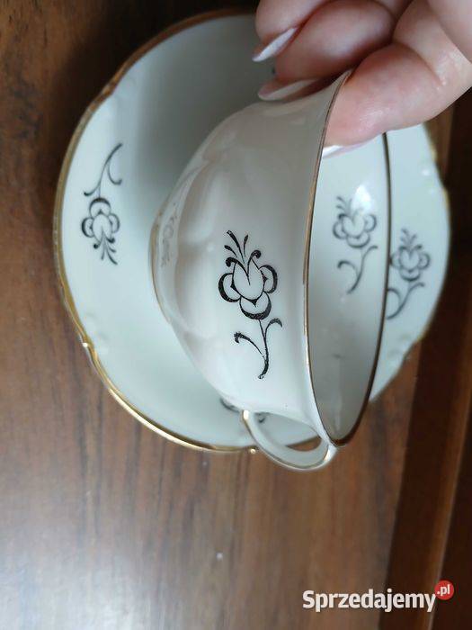 Staare duo porcelanowe Ohme Szcawienko secesja małopolskie Kraków