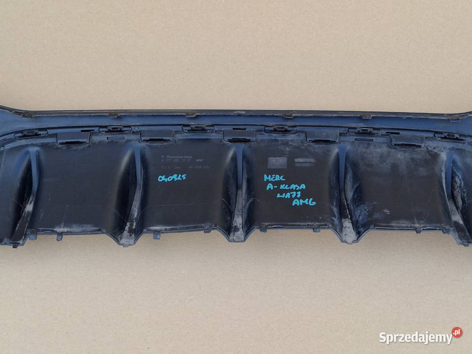 MERCEDES AKLASA W177 DOKŁADKA ZDERZAKA TYŁ osobowe Bieleń sprzedam