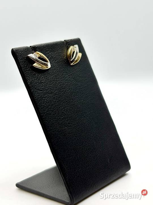 Nowe złote kolczyki pr 585 107g Sztyft warmińsko-mazurskie Elbląg sprzedam