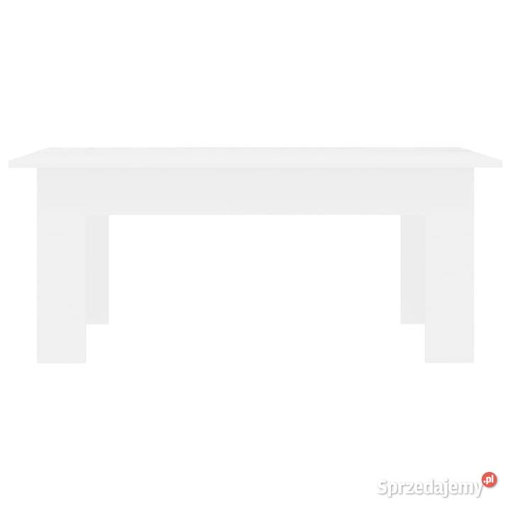 Stolik kawowy biały 100x60x42 materiał mazowieckie sprzedam