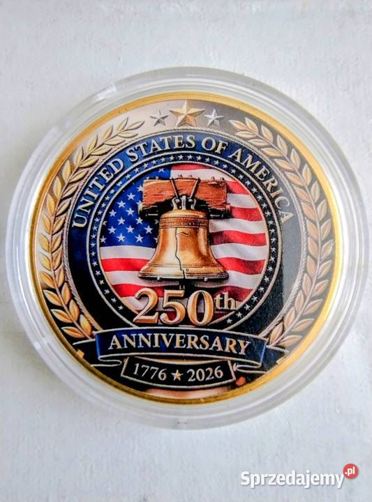 Pamiątkowy medal USA śląskie Żory