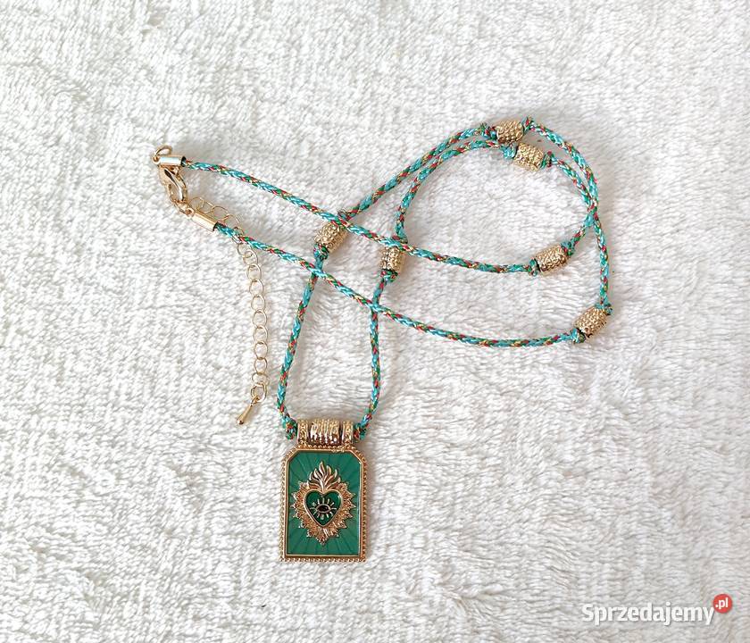 Naszyjnik łańcuszek chocker medalik medalion Szczecin