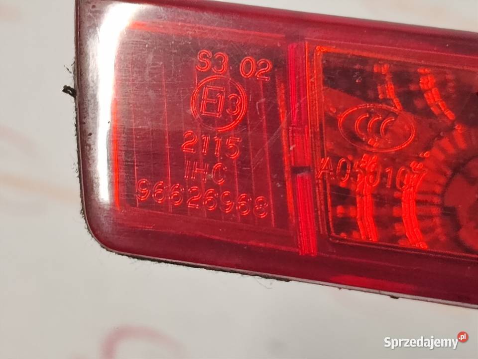 CHEVROLET CAPTIVA I LIFT 12r światło stop Kielce sprzedam