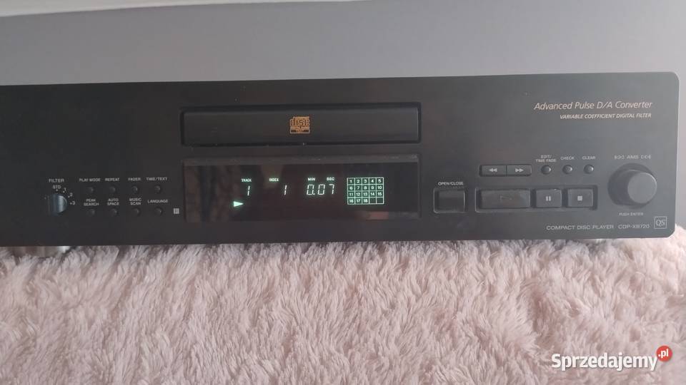 Odtwarzacz CD Sony cdp xb 720 podkarpackie Trzebuska