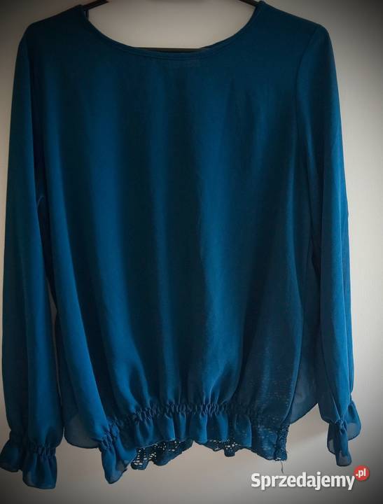 Bluzka z koronkowym tyłem z kokardą Nysa