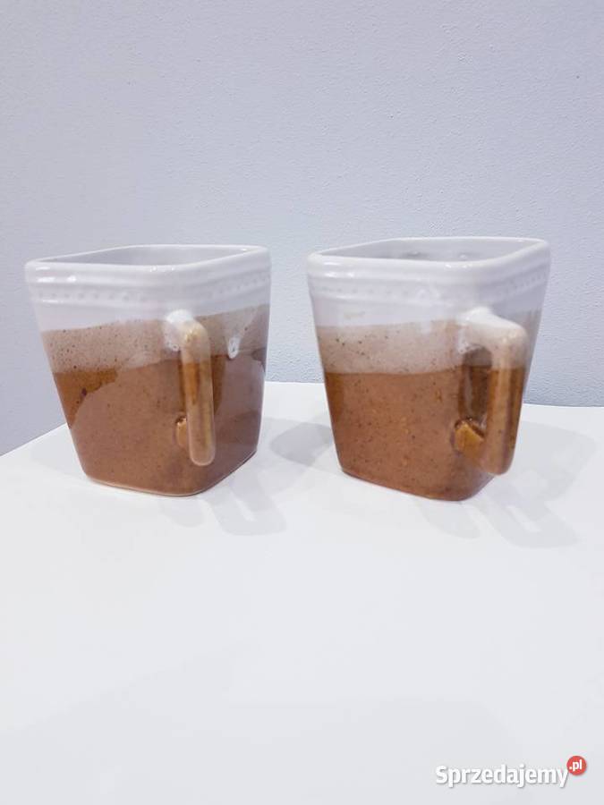 Porcelanowe filiżanki alla latte Dąbrowa Górnicza