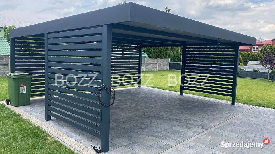 Wiata garażowa na 2 samochody śląskie Katowice