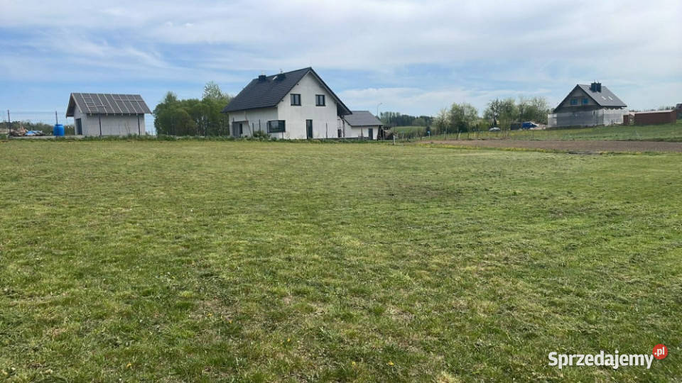 Działka budowlana Mazury jezioro utwardzona Malinówka Wielka