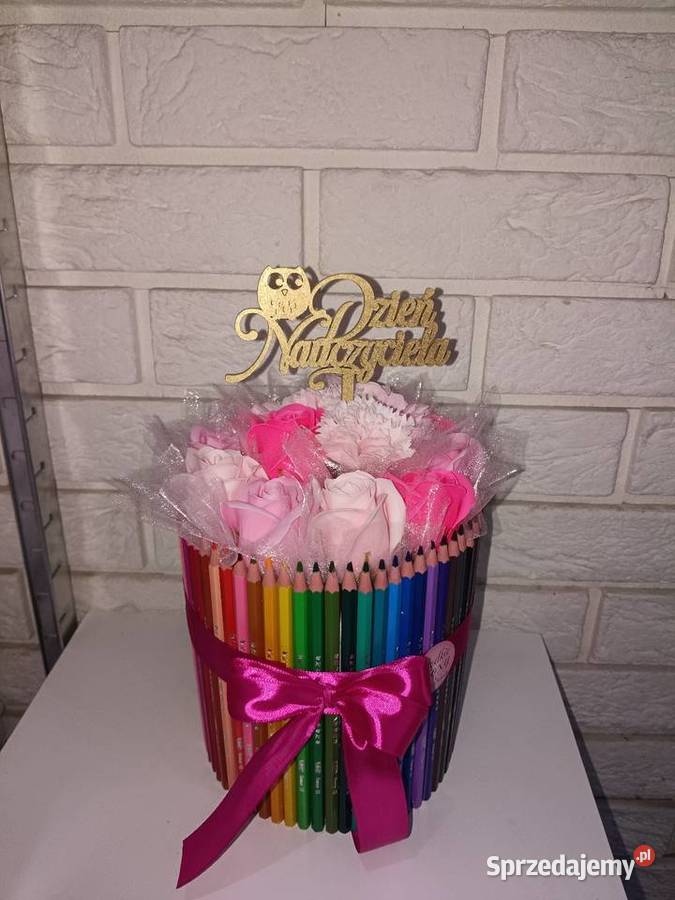 Prezent na Dzień Nauczyciela Box z kredek Lądek