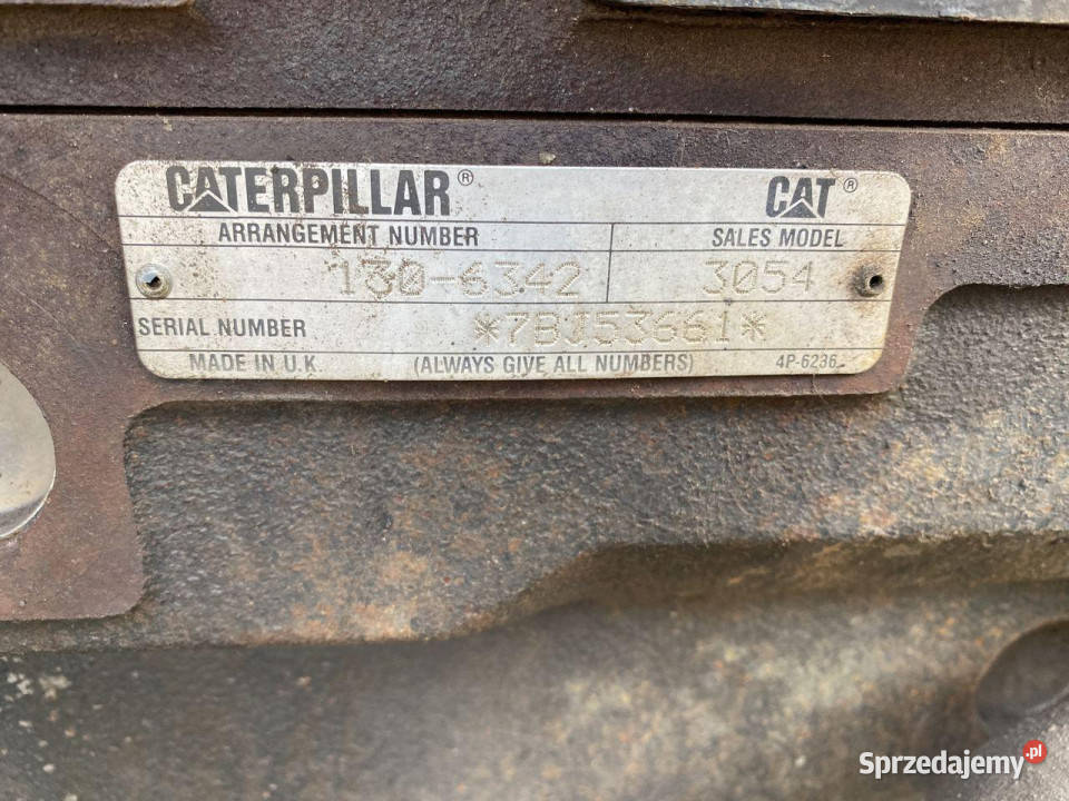 Silnik CAT CATERPILLAR 1306342 3054 wielkopolskie Jastrzębniki
