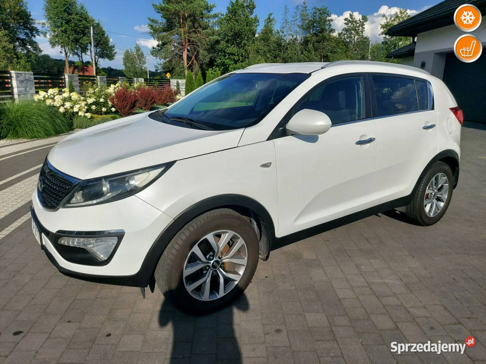 Kia Sportage 16 benzyna kamera Biała Perła III tempomat lubelskie Drelów