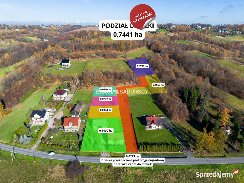 Sprzedaż działki Leńcze 804m2 104zł/m2 Sprzedaż sprzedam