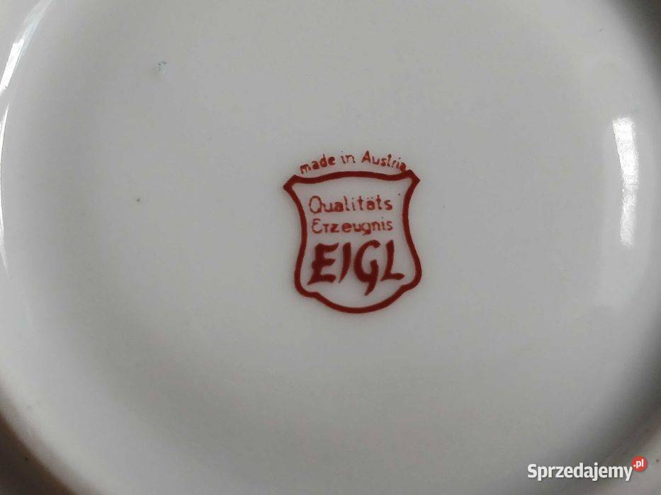 Stare duo do mokki EIgl Austria ze scenkami Porcelana i szkło Kraków