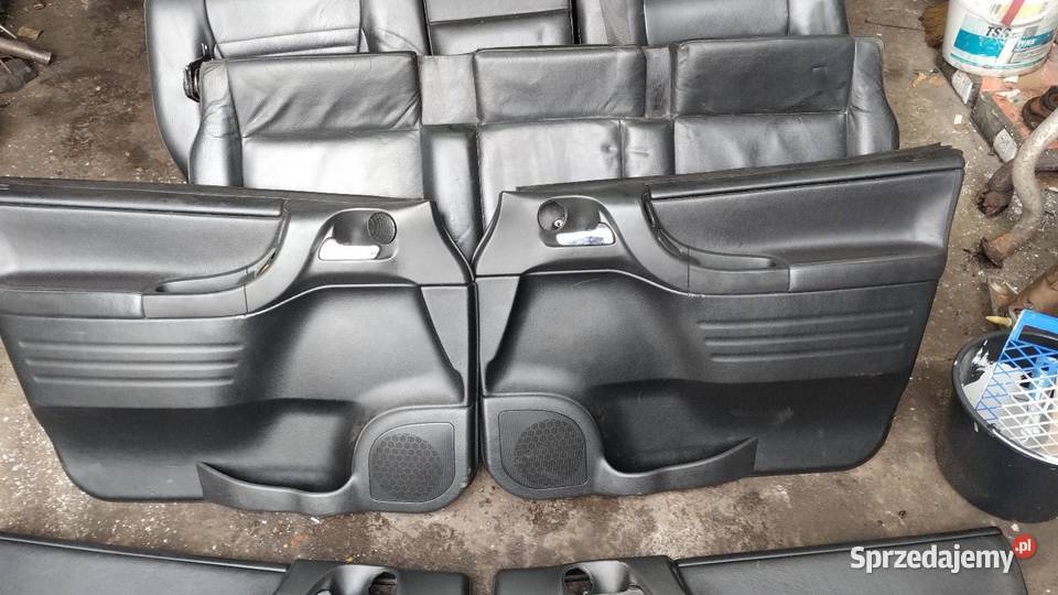 Tapicerka fotele skóra recaro Zafira A polift Gliwice