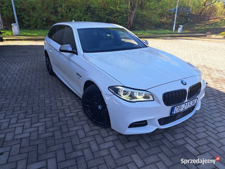 Bmw m550d biały dolnośląskie Wałbrzych sprzedam