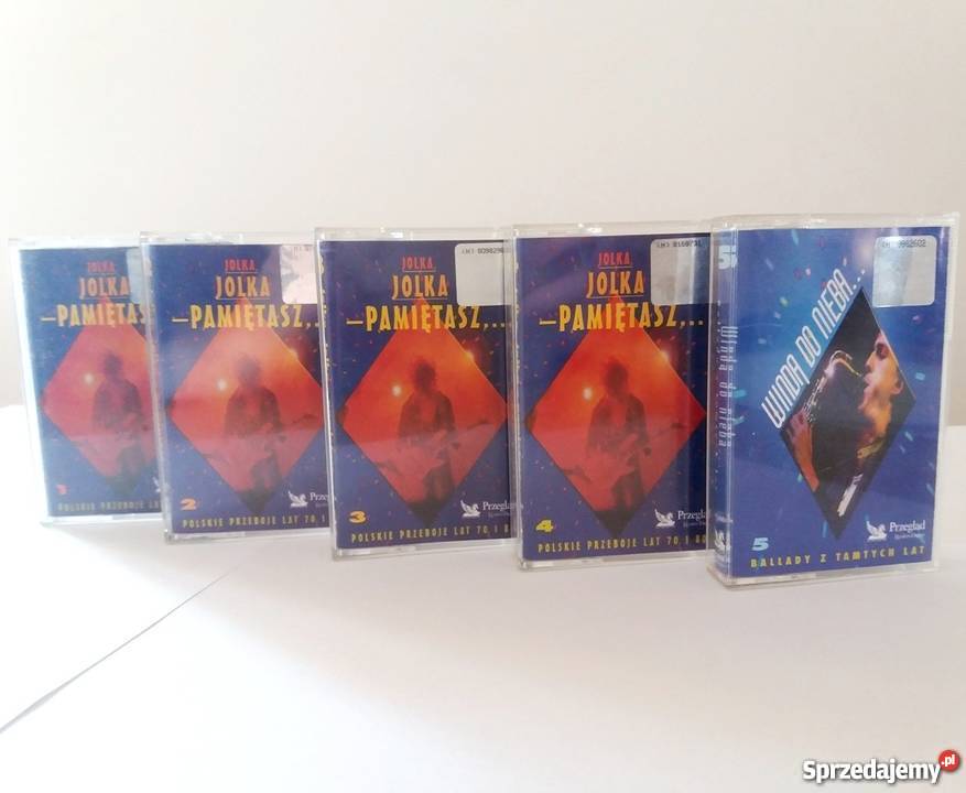 JOLKA JOLKA PAMIĘTASZ 5 kaset Polskie Przeboje Warta