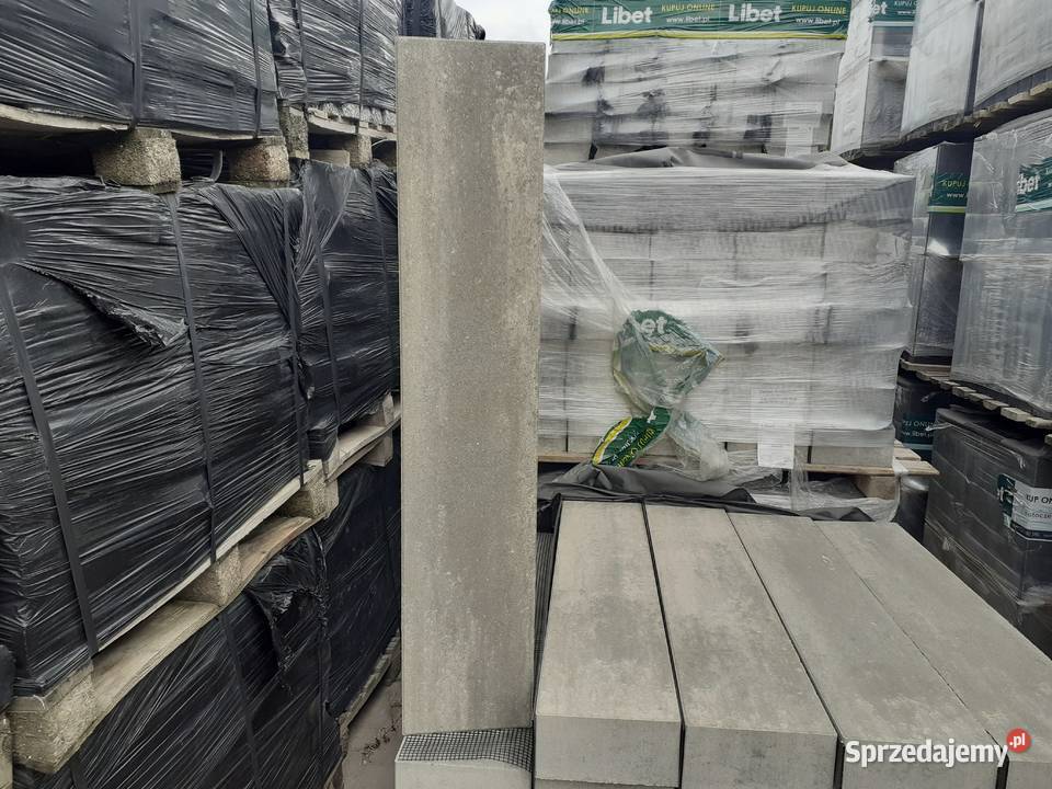 Palisada Betonowa Optima 10x20x100 Popielaty mazowieckie Wielogóra