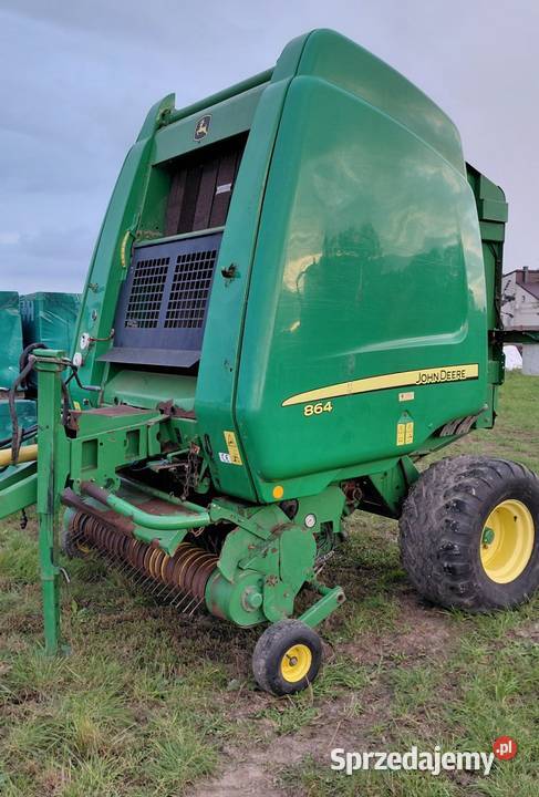 Prasa john deere 864 nieuszkodzony Rolujące (belujące) mazowieckie Zbuczyn