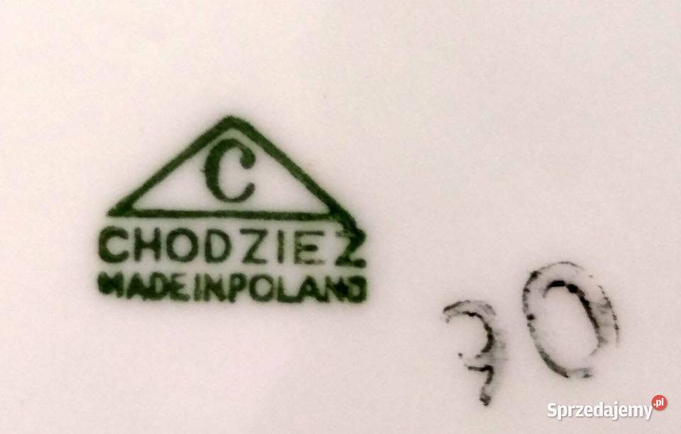 Cukiernica porcelana Chodzież z czasów PRL