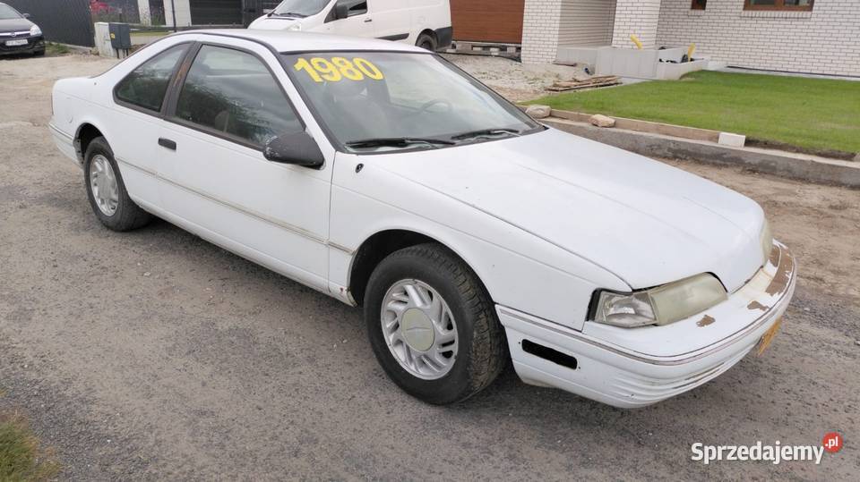 Ford Thunderbird zarejestrowany żółte tablice 38 Kostrzyn
