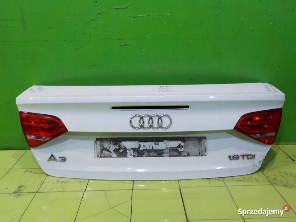AUDI A3 8P II LIFT 09r CABRIO 2D klapa tyl Suków sprzedam