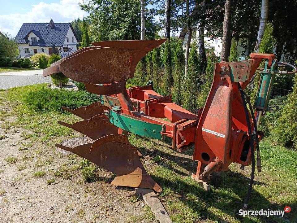 Pług Kverneland Obrotowy 3 Skibowy Kverneland nieuszkodzony Sierakowice