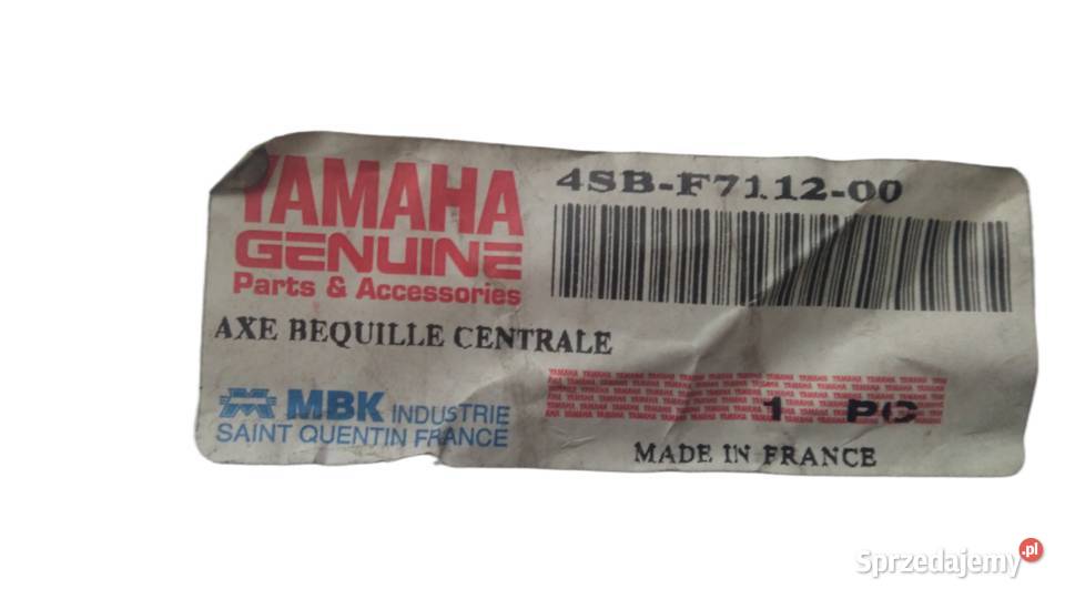 Śruba oś wałek stopki centralnej OE YAMAHA CW50 Bielsk Podlaski sprzedam