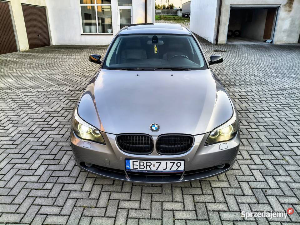 BMW E60 530D 218 Automat Komforty Bezwypadkowy Seria 5