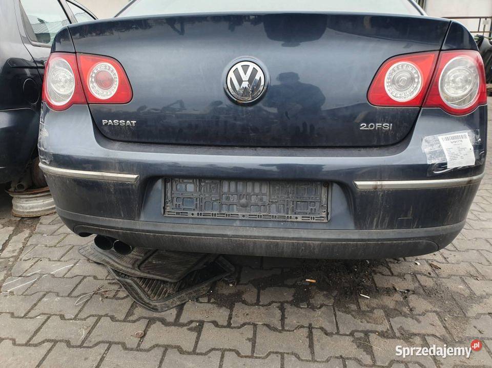 ZDERZAK TYŁ VOLKSWAGEN PASSAT B6 LC5F osobowe Lipno
