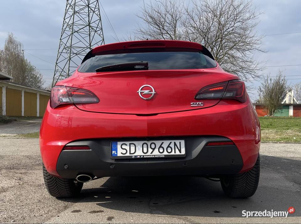 Opel Astra J GTC automat niski przebieg ESP Dąbrowa Górnicza